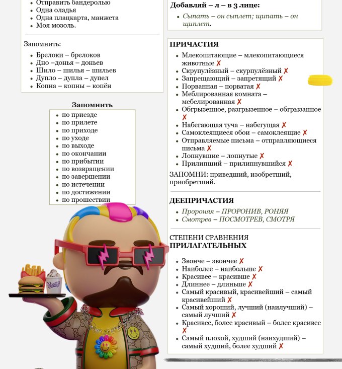Пособие по русскому языку - страница 2